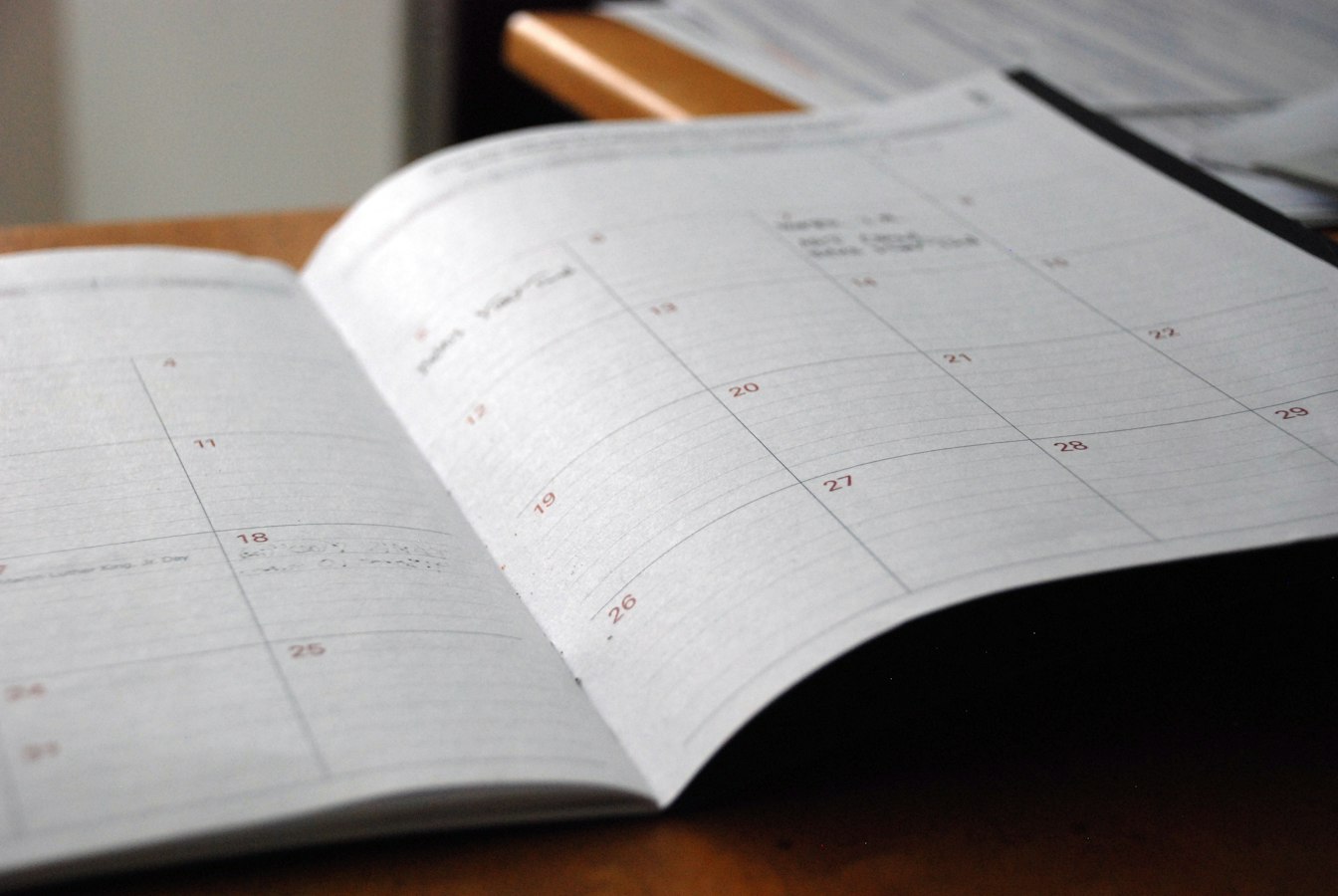 A rental calendar with a booking marked as cancelled