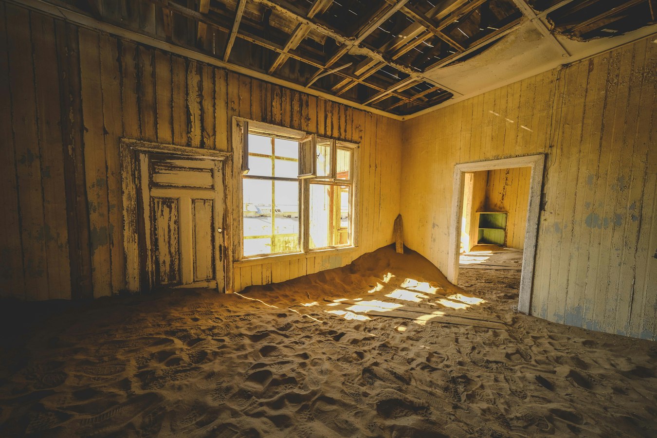 Damaged furniture in a vacation rental property